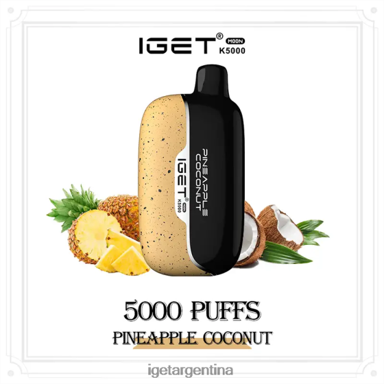 IGET Vape Shop luna 5000 inhalaciones coco piña J60FFH226