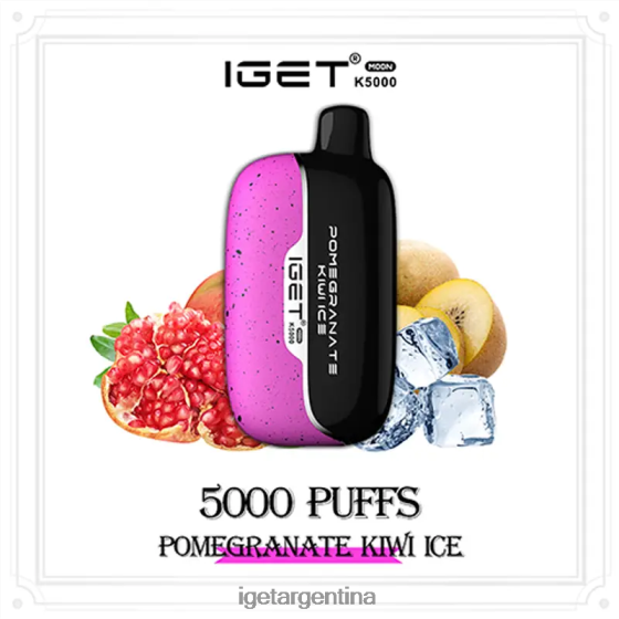 IGET Shop luna 5000 inhalaciones hielo de granada y kiwi J60FFH227