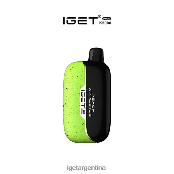 IGET Bar luna - 5000 inhalaciones manzana durazno J60FFH465