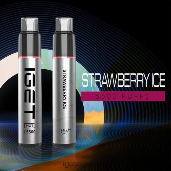 IGET Online Me calenté - 5500 inhalaciones hielo de fresa J60FFH537