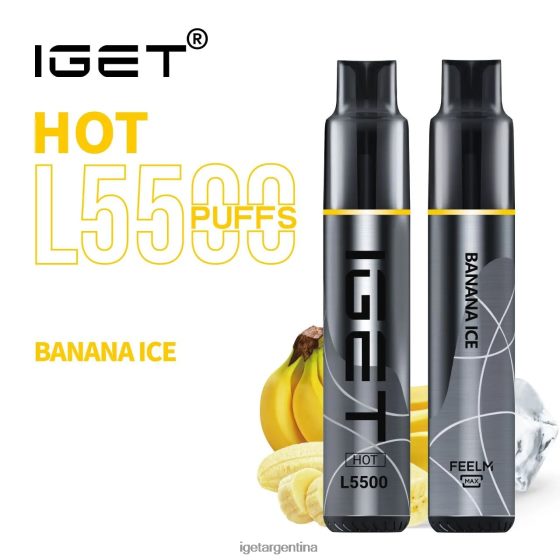 IGET Online Me calenté - 5500 inhalaciones hielo de plátano J60FFH467