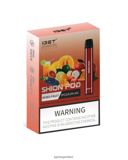 IGET Vape Argentina 3 x shion bayas mixtas J60FFH20