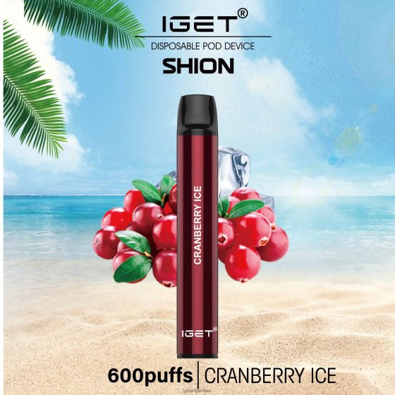 IGET Vape 3 x shion hielo de arándano J60FFH12