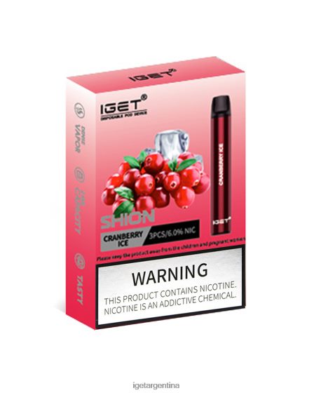 IGET Vape 3 x shion hielo de arándano J60FFH12