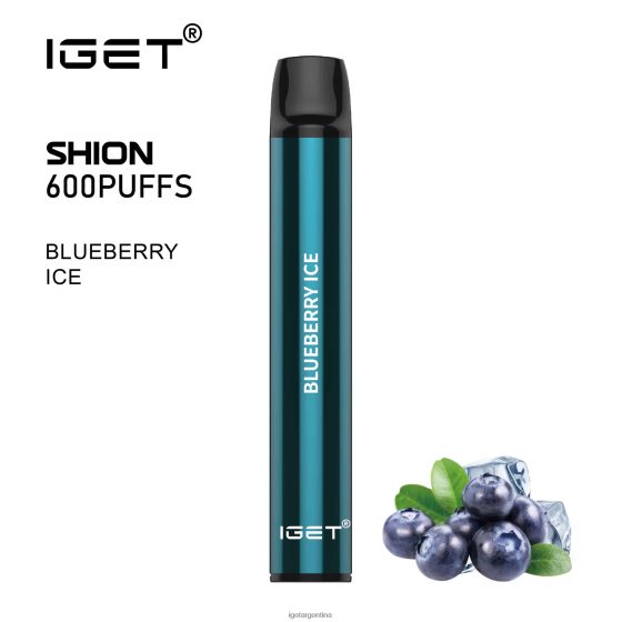 IGET Vape Online 3 x shion hielo de arándanos J60FFH4
