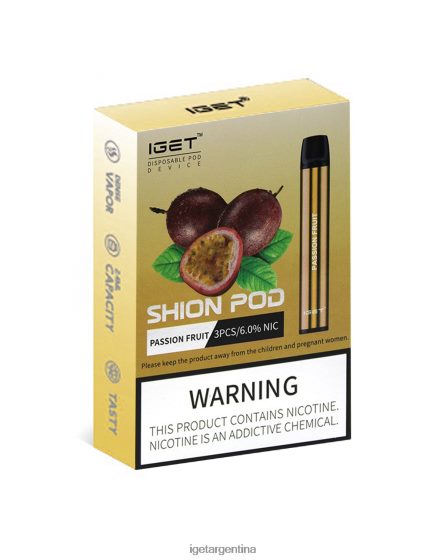 IGET Vape 3 x shion maracuyá J60FFH22