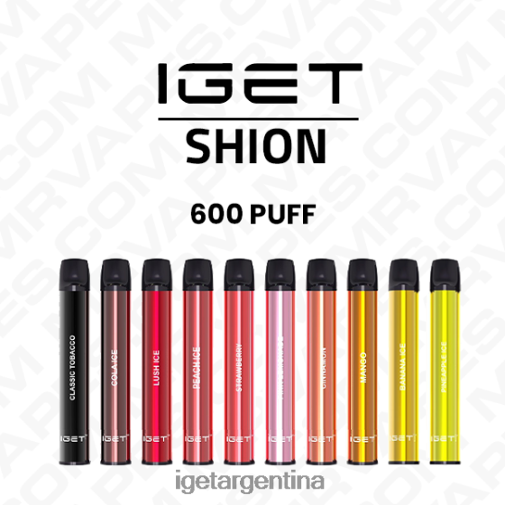 IGET Sale Vape desechable shion al por mayor (600 inhalaciones)J60FFH633
