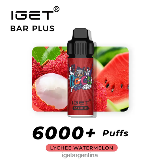 IGET Shop barra plus 6000 caladas sandia lichi J60FFH237