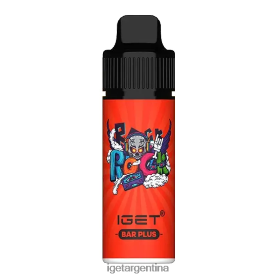 IGET Vape Argentina barra plus - 6000 inhalaciones hielo de fresa y kiwi J60FFH624