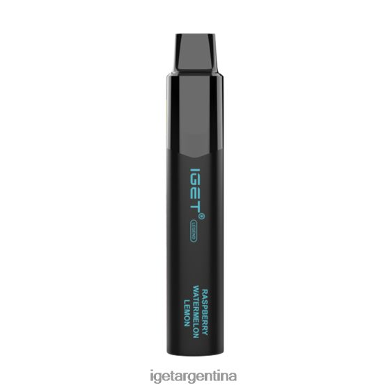 IGET Vape Argentina Legend 4000 inhalaciones sin nicotina frambuesa sandía limón J60FFH404